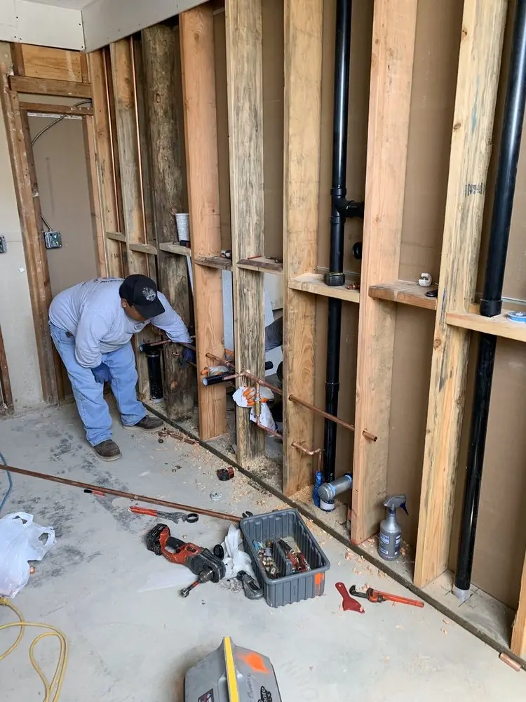 Commercial rough-in plumbing for Gas Line Repair in Blue Springs Landing
